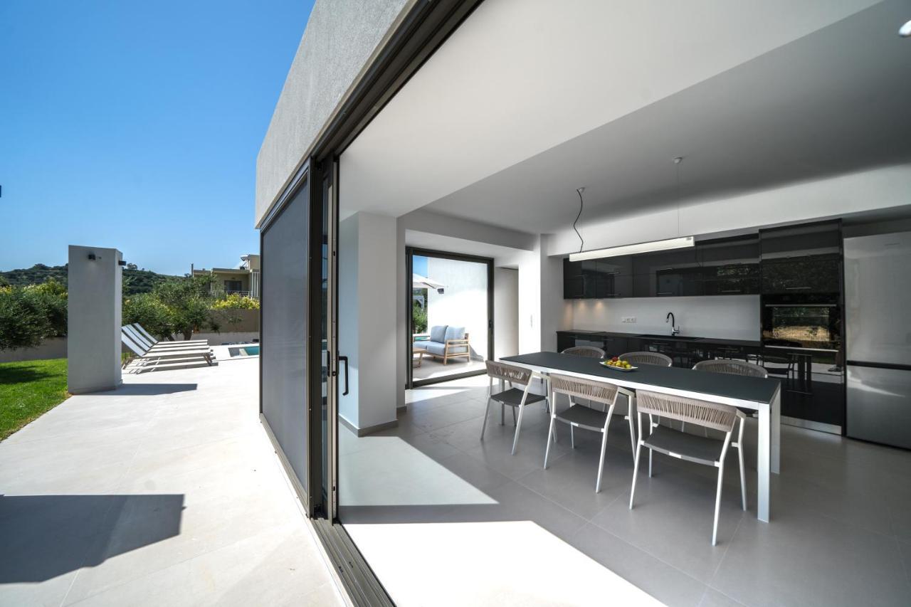 Villa Vivian Heated Private Swimming Pool & Jacuzzi Georgioupoli Exterior foto