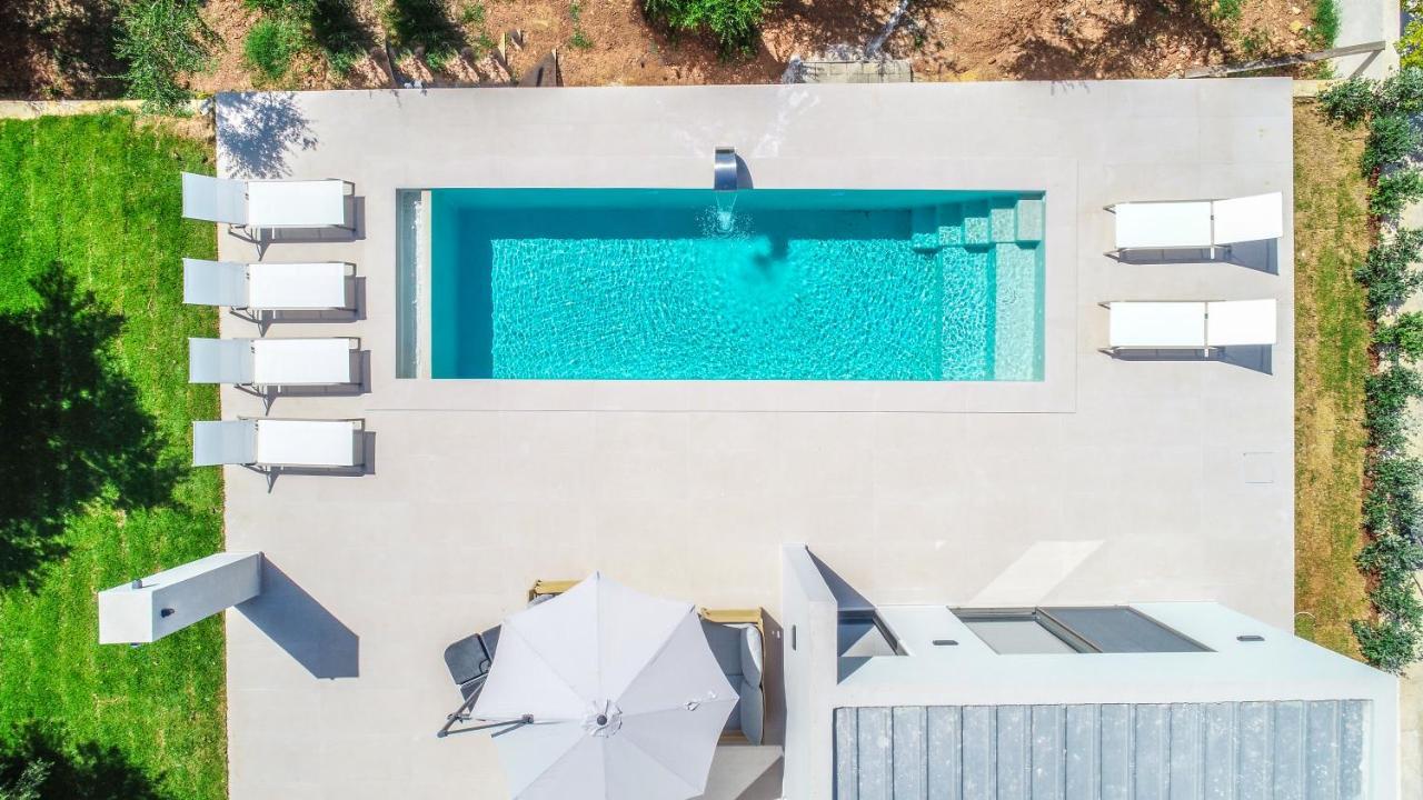 Villa Vivian Heated Private Swimming Pool & Jacuzzi Georgioupoli Exterior foto